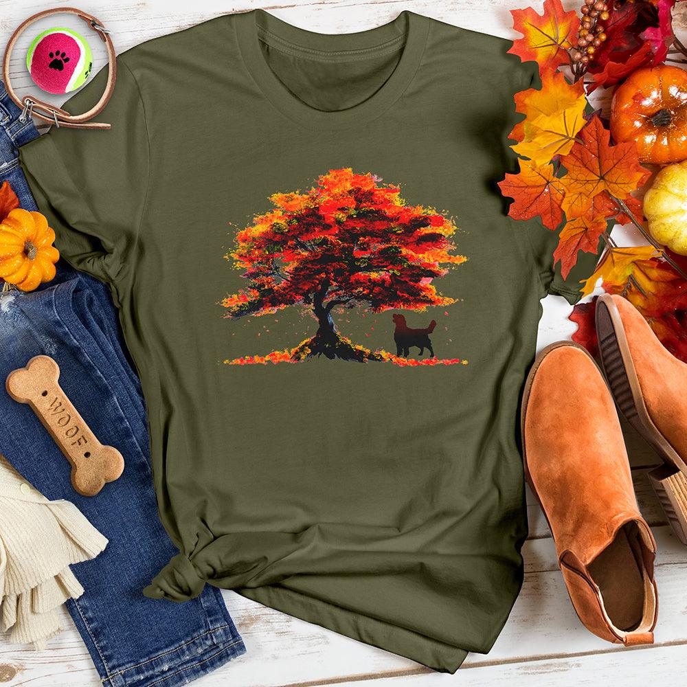 Foliage Dog Tee