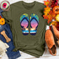 Flip Flops Tropical Tee