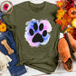 Aurora Paw Splash Tee