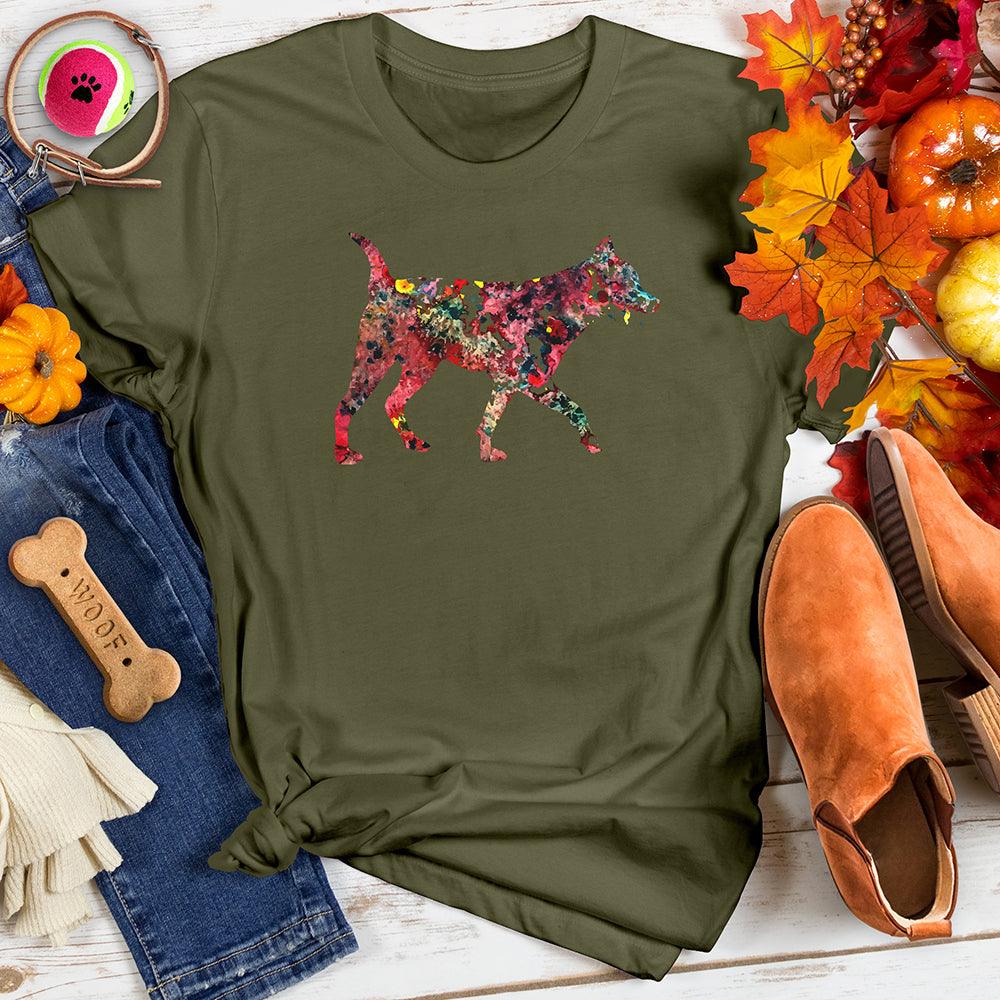 Wandering Dog Watercolor Tee