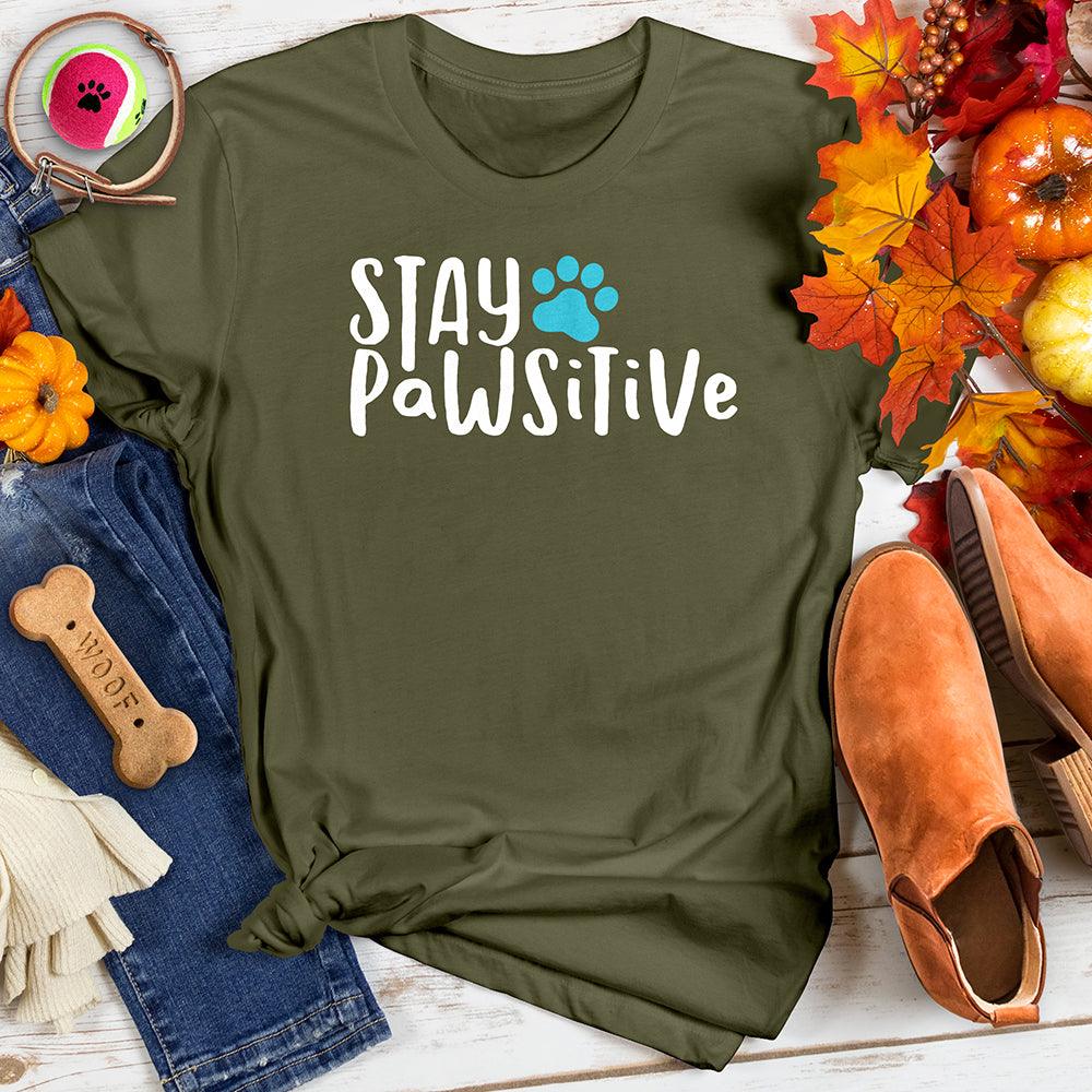 Stay Pawsitive Tee