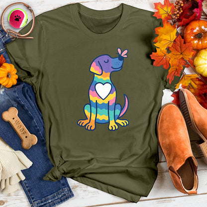 Rainbow Pup Tee