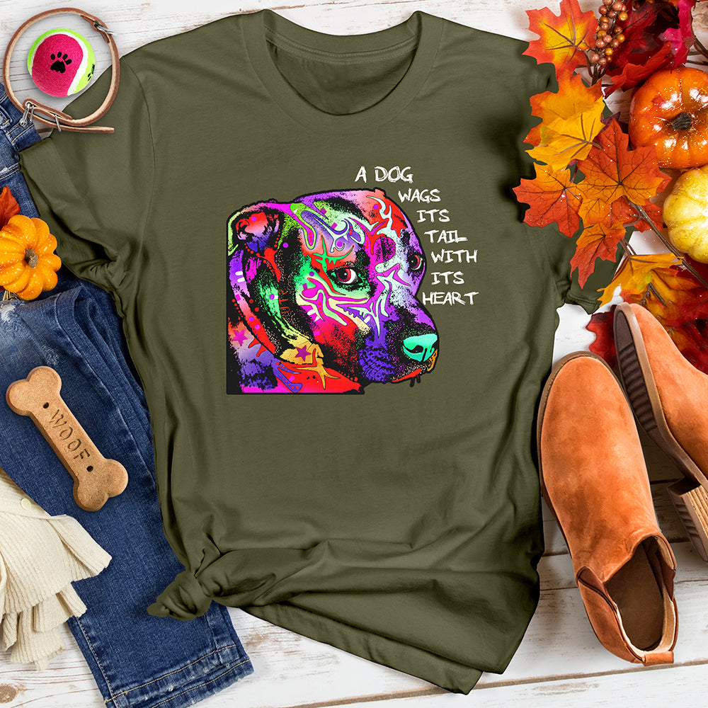A Dogs Wags Tee