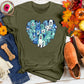 Heart Shaped Dog Tee