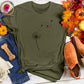 Dandelions Paw Tee