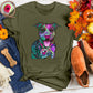 Abstract Dog Tee