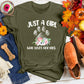 Just a Girl Who Loves Her Dog Tee