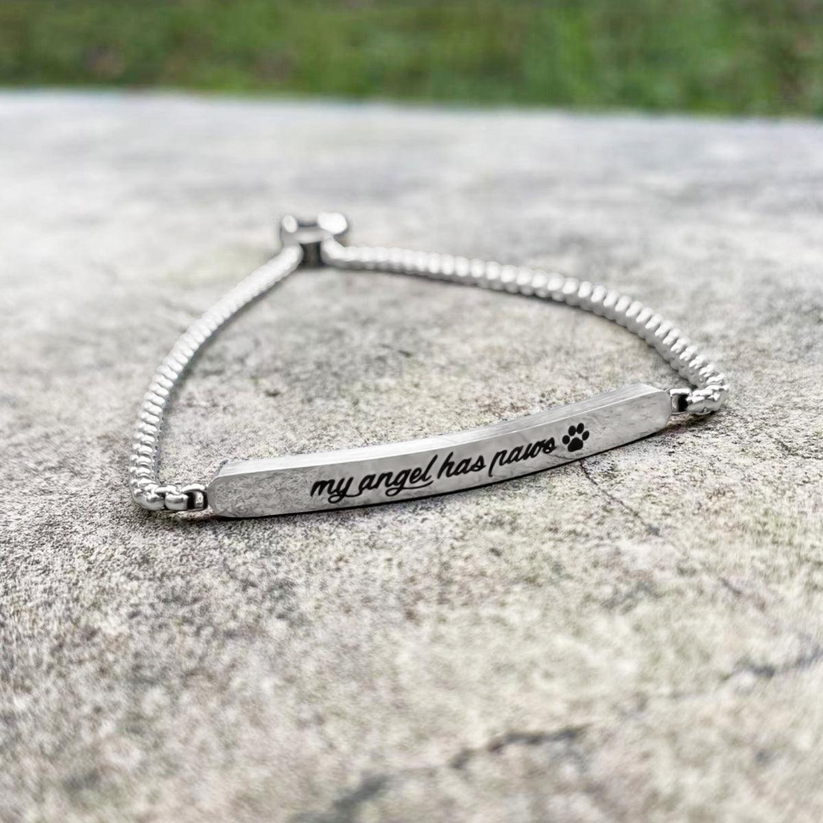 My Angel Has Paws Bracelet