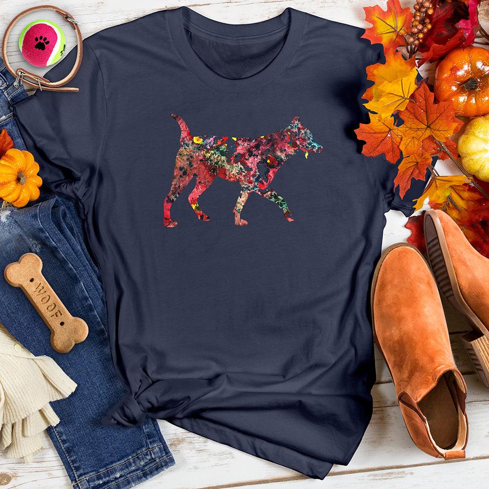 Wandering Dog Watercolor Tee