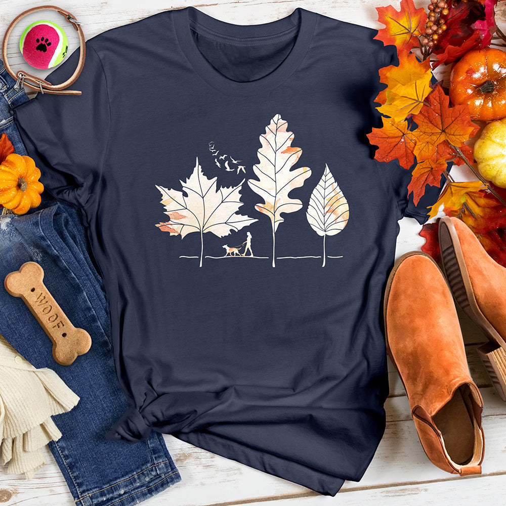 Autum Dog Walk Tee