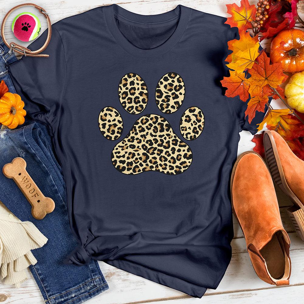 Leopard Paw Print Tee