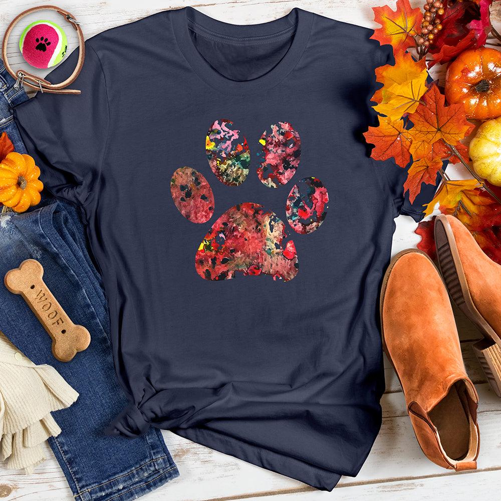 Watercolor Paw Tee