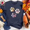 Watercolor Paw Prints Tee