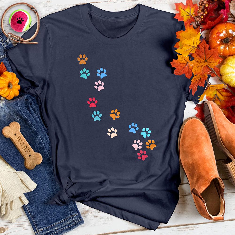 Paw Print Path Tee