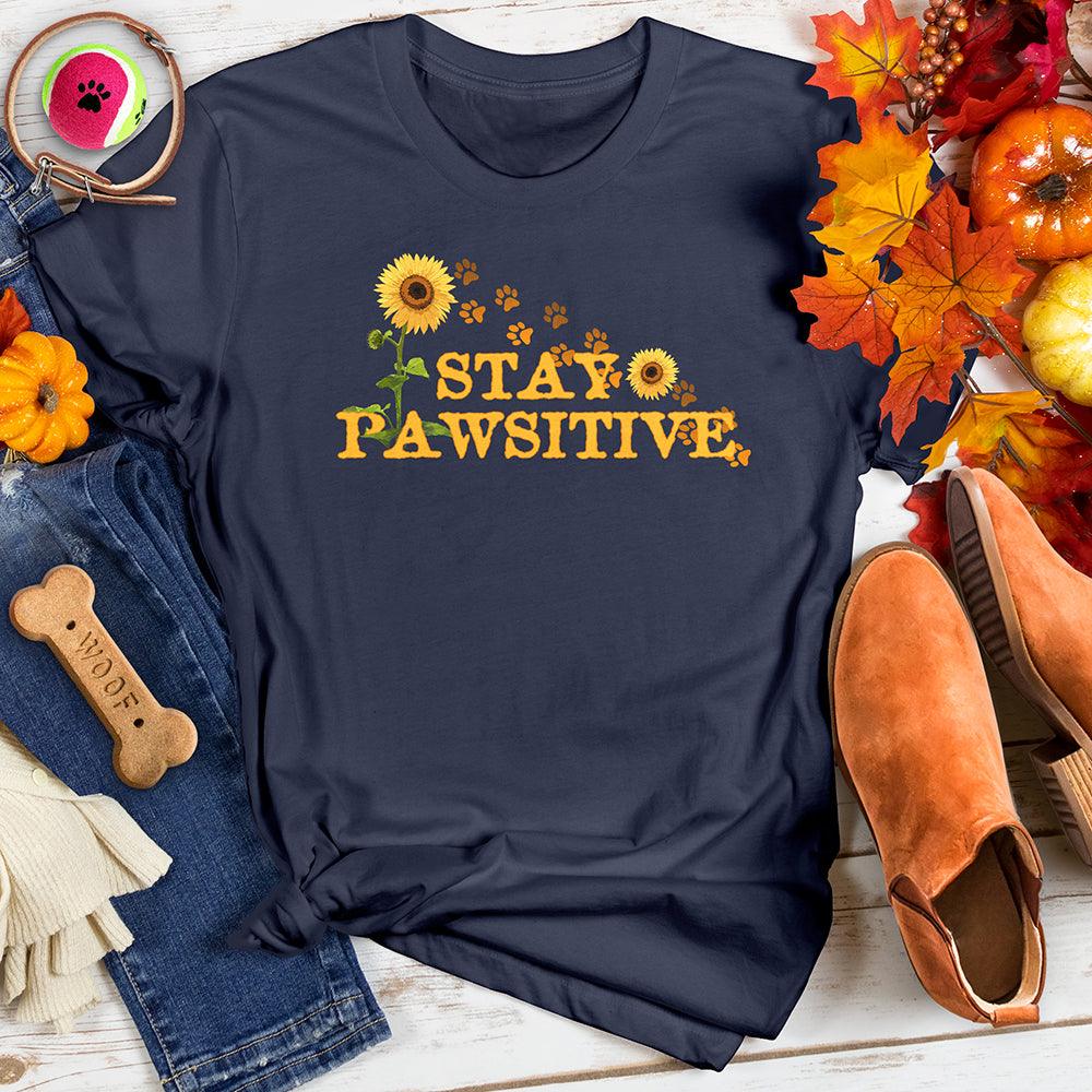Stay Pawsitive Sunflower Path Tee