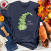 Stay Pawsitive Christmas Tee
