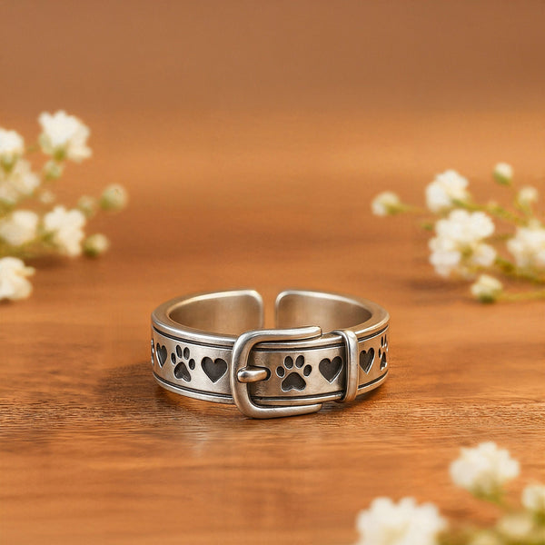 Forever Paw Belt Ring