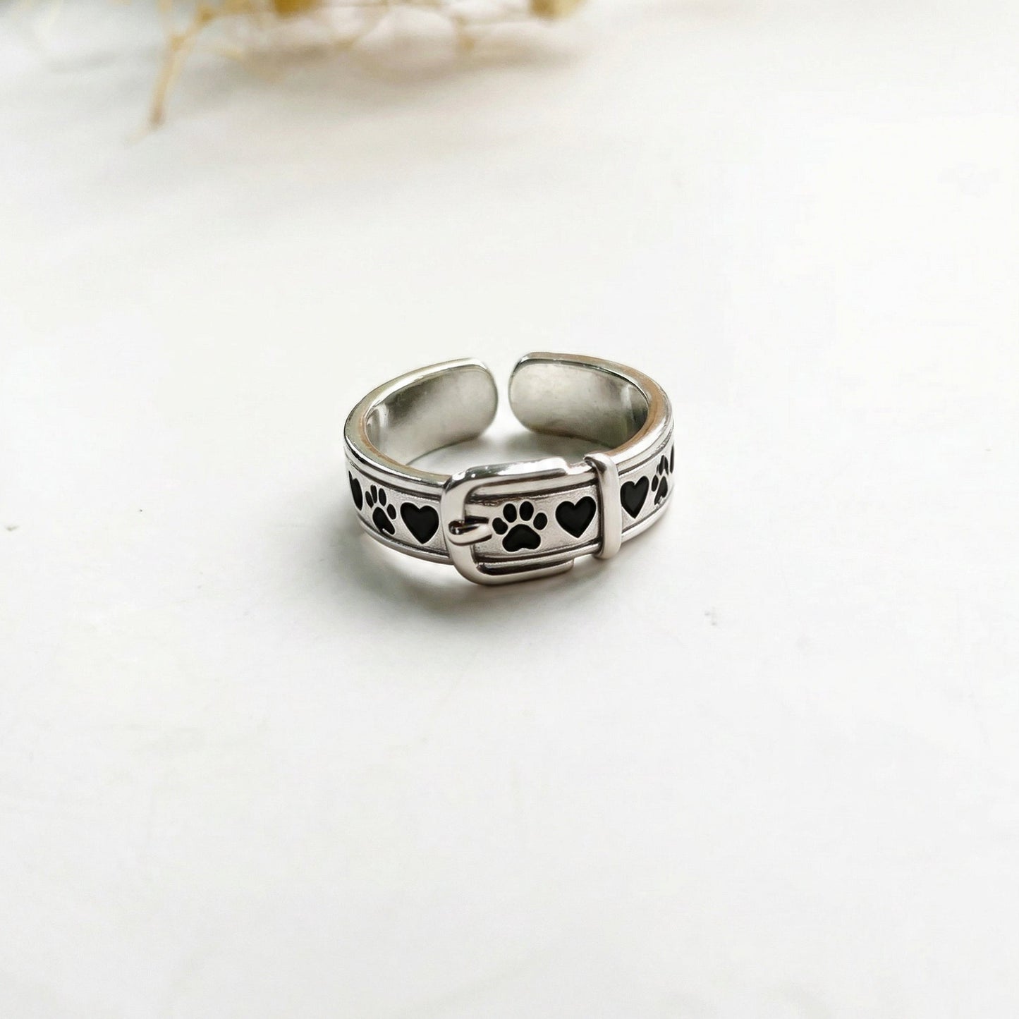 Forever Paw Belt Ring