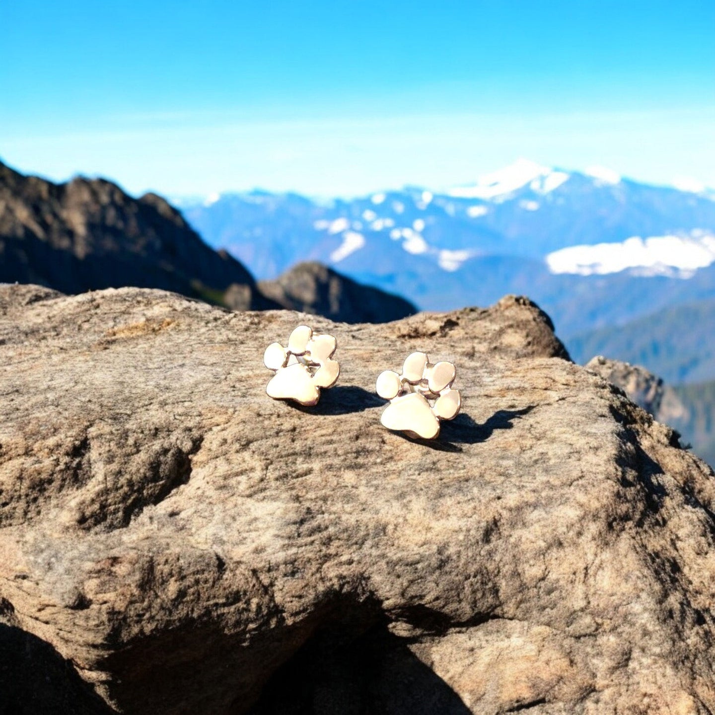 Paw Print Earrings