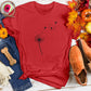 Dandelions Paw Tee