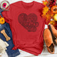 Heart Paw Mandala Tee