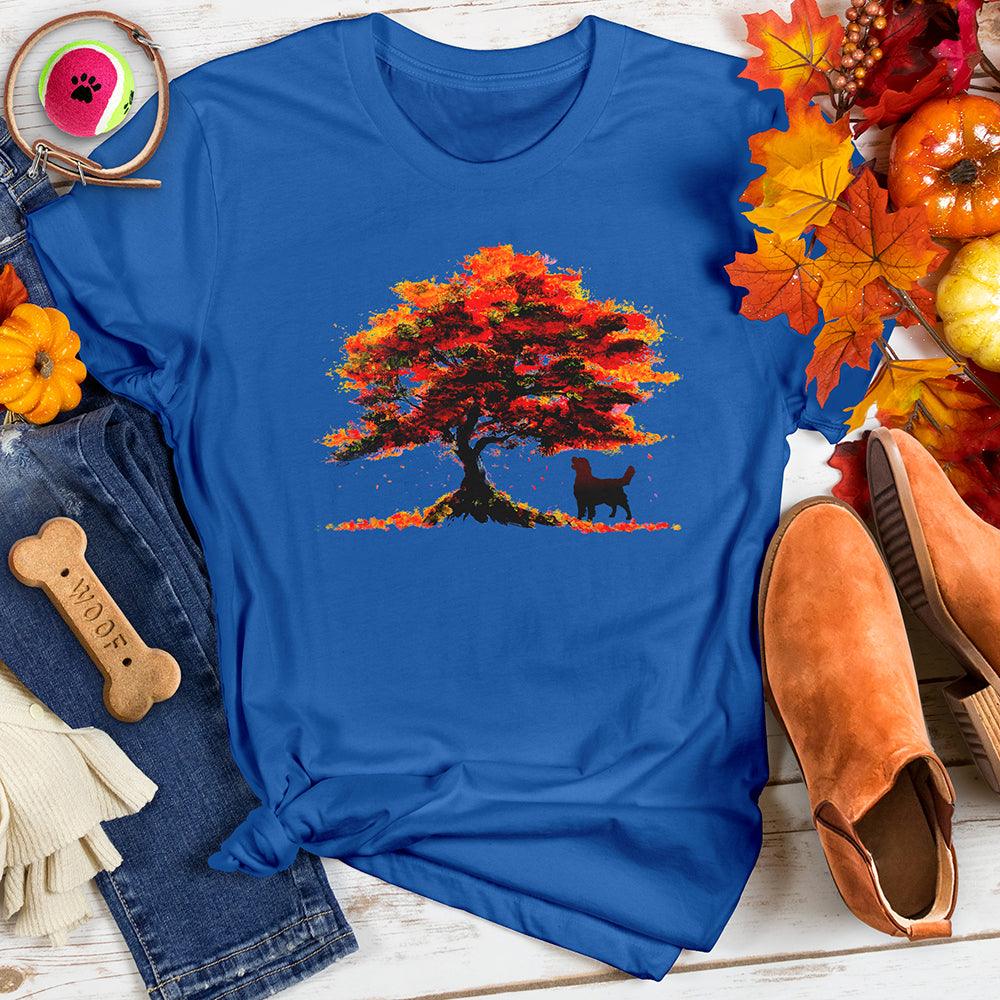 Foliage Dog Tee