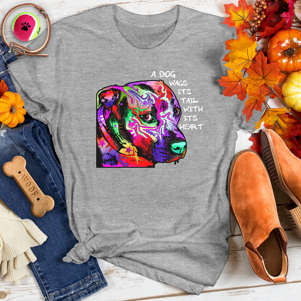A Dogs Wags Tee