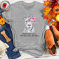 Floral Pit Bull Tee
