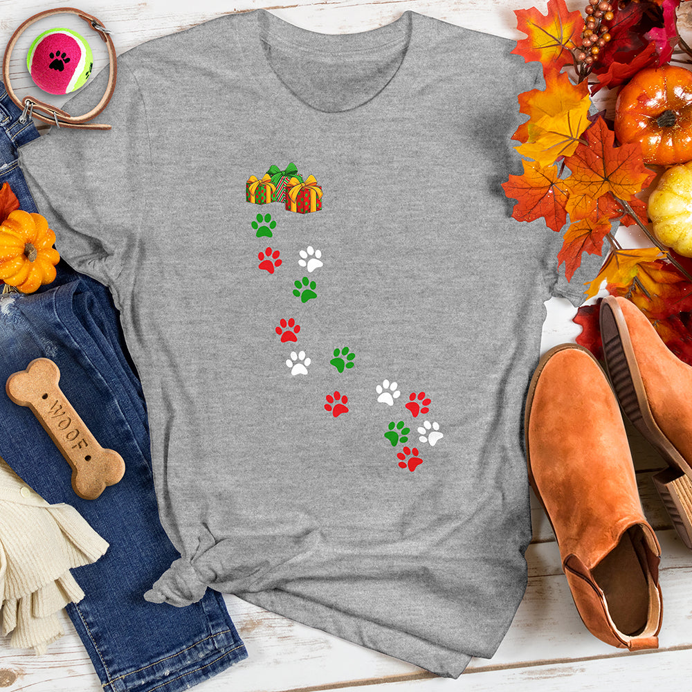 Paw Print Gift Trail Tee