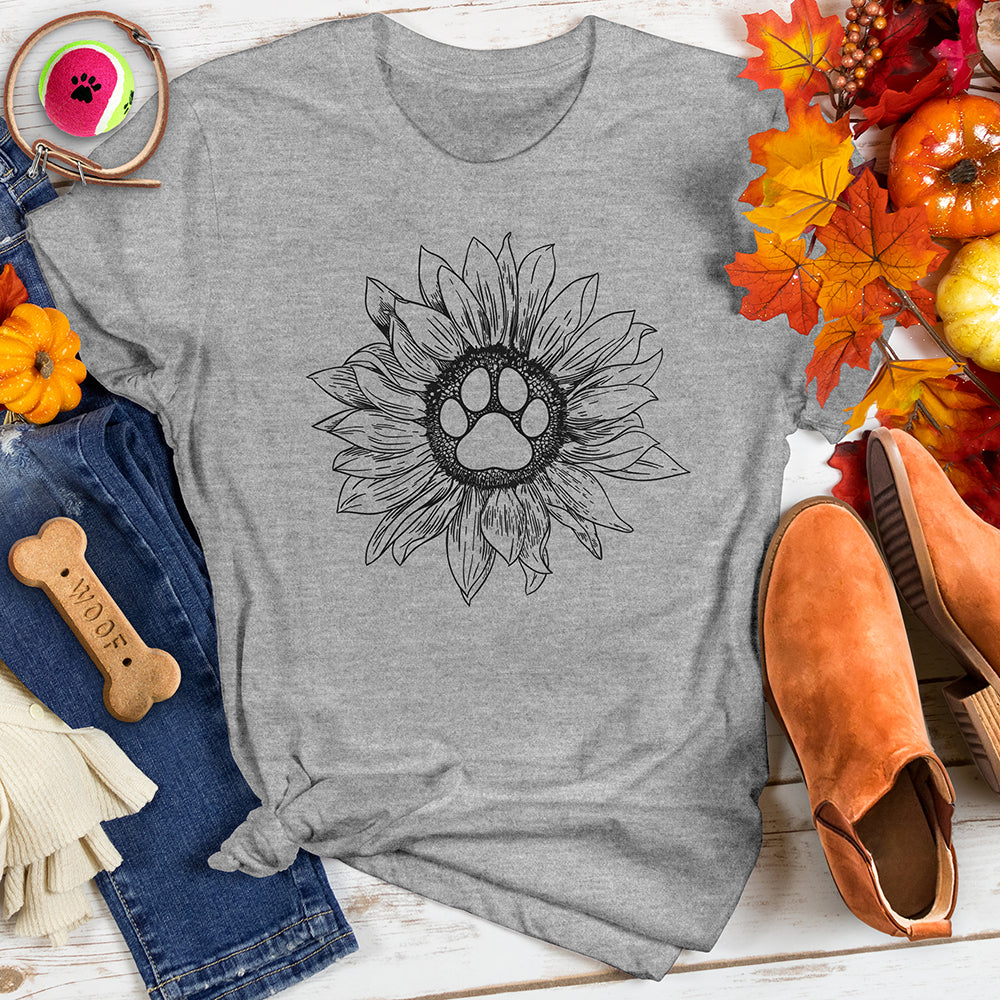 Sunflower Paw Tee