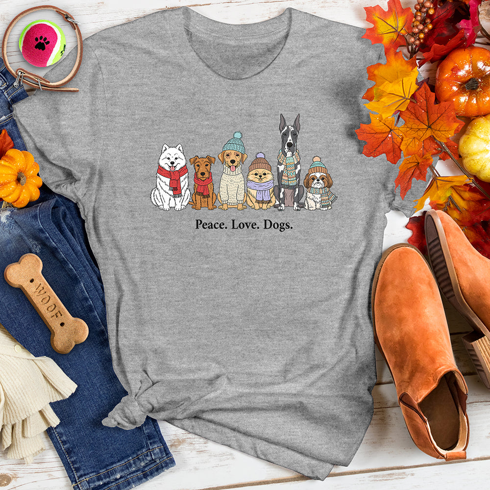 Peace Love Dogs Tee