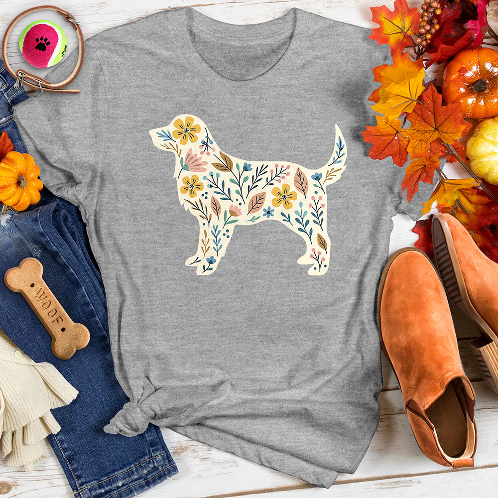 Women's Wildflower Dog Tee