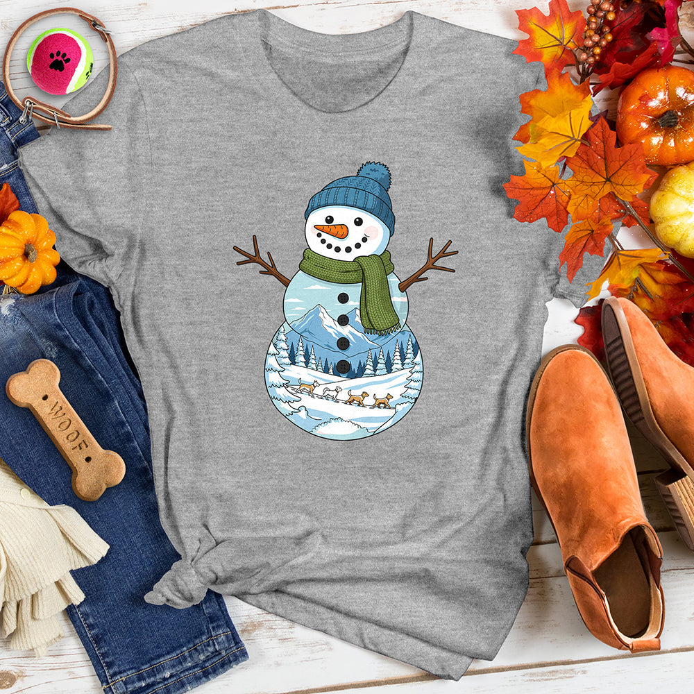 Snowman Pup Tee
