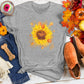 Floating Paws Sunflower Tee
