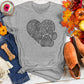 Heart Paw Mandala Tee