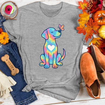 Tie Dye Spring Dog Tee