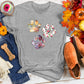 Watercolor Paw Prints Tee