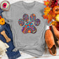 Psychedelic Paw Print Tee