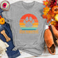 Stay Pawsitive Retro Sunrise Tee