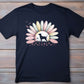 Sunset Flower Paw Print Tee