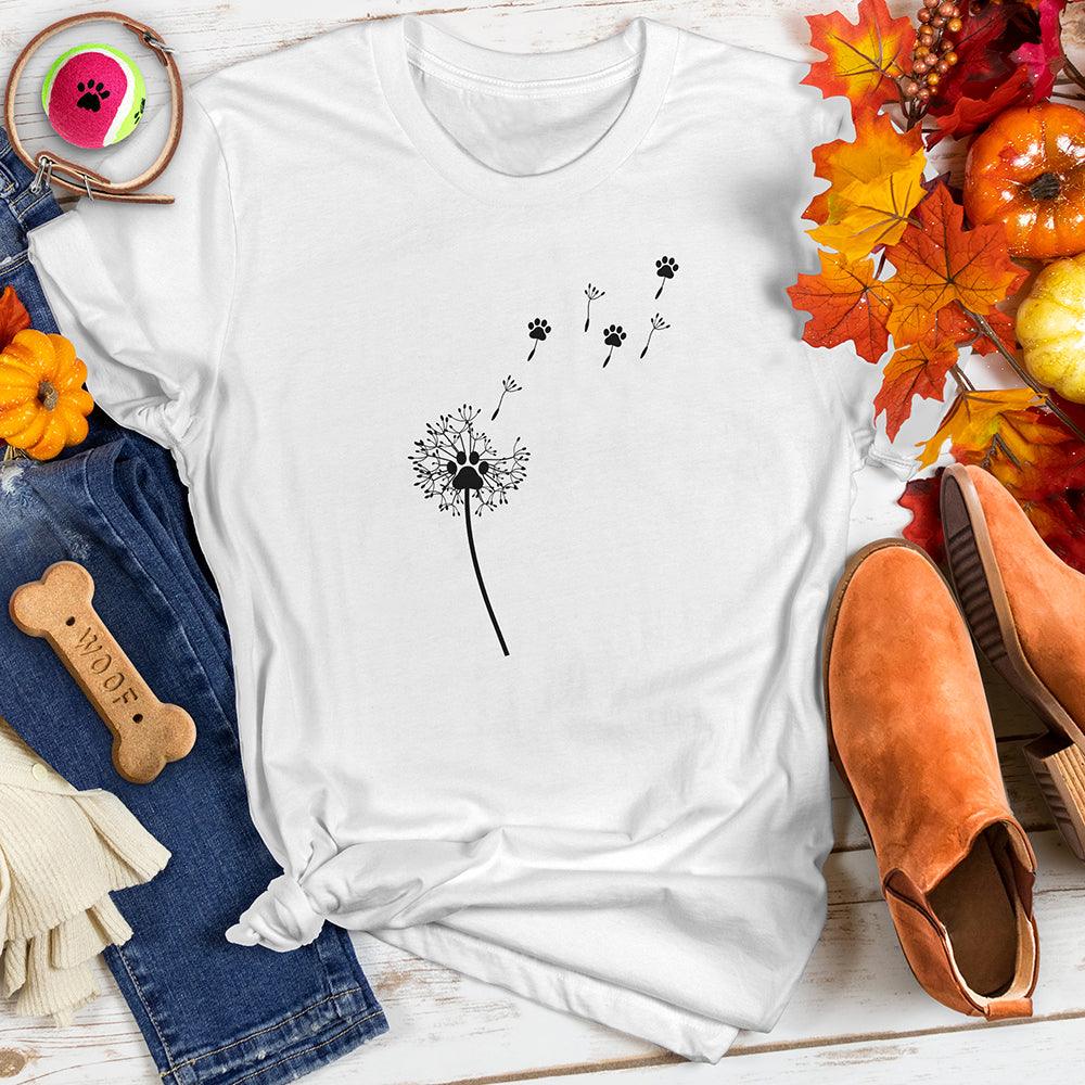 Dandelions Paw Tee