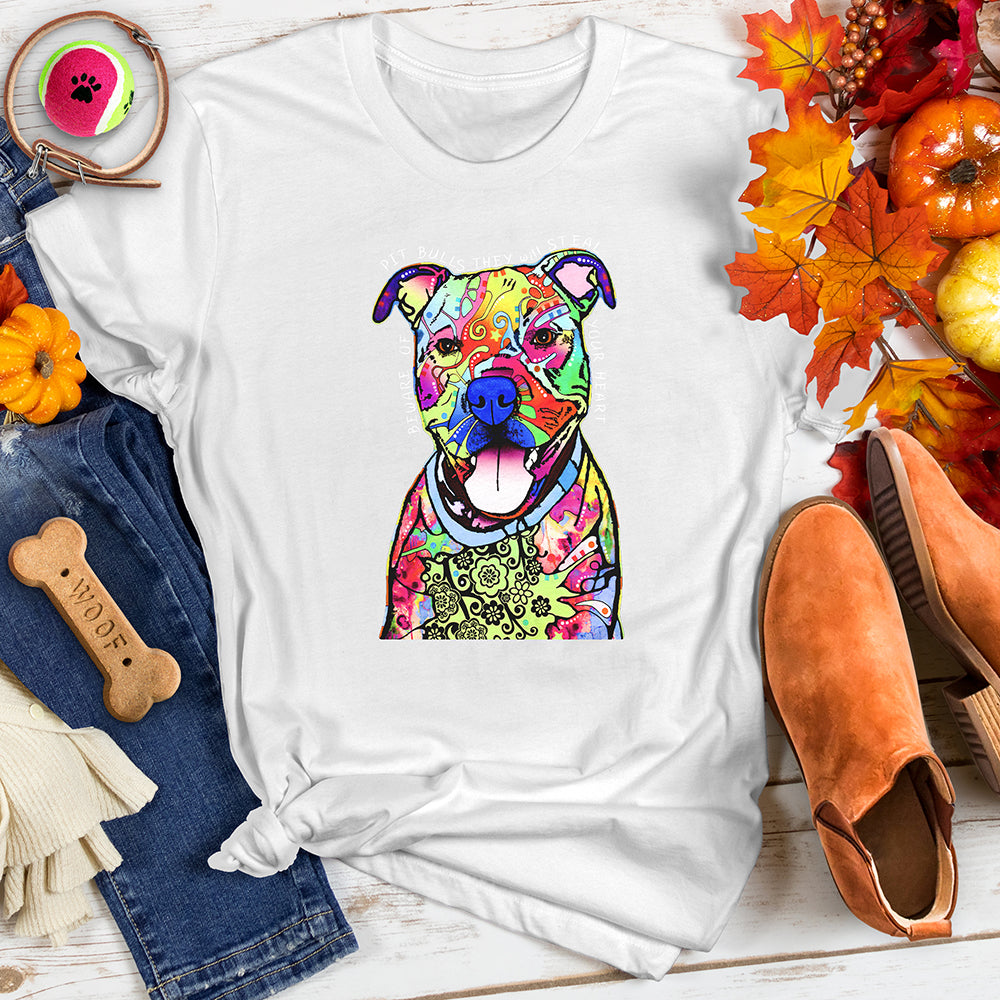 Pop Art Pitbull Tee