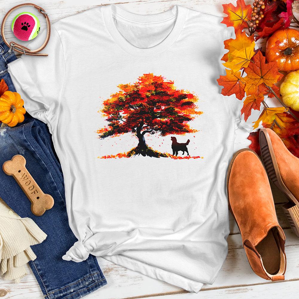 Foliage Dog Tee