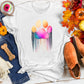 Rainbow Paw Cloud Tee