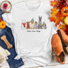 Peace Love Dogs Tee