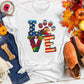 Love Paw Print Tee