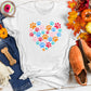 Pawprints of Joy Tee