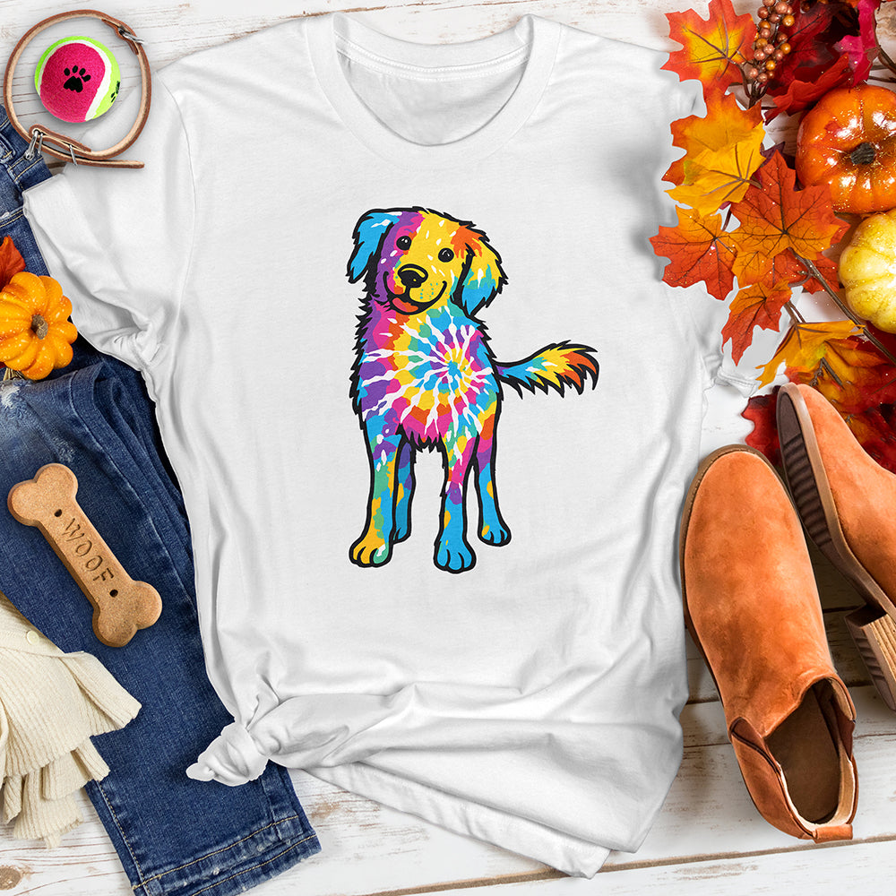 Tie Dye Dog Tee