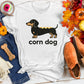 Mustard Corn Dog Tee