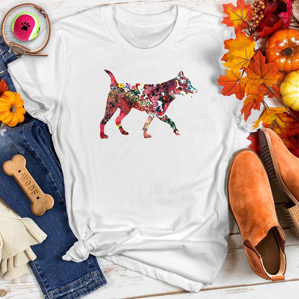 Wandering Dog Watercolor Tee